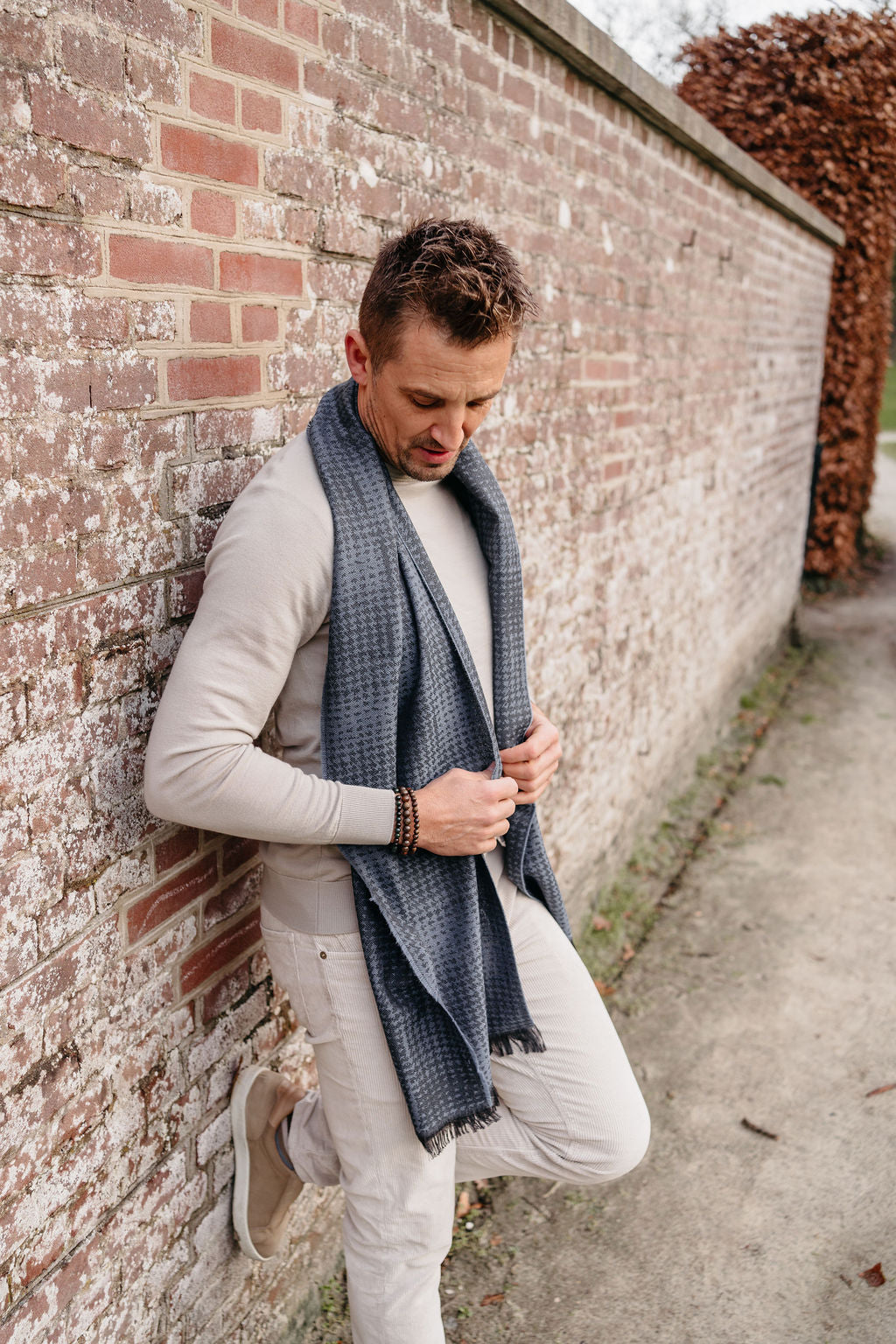 Sjaal Leonardo | Light Blue