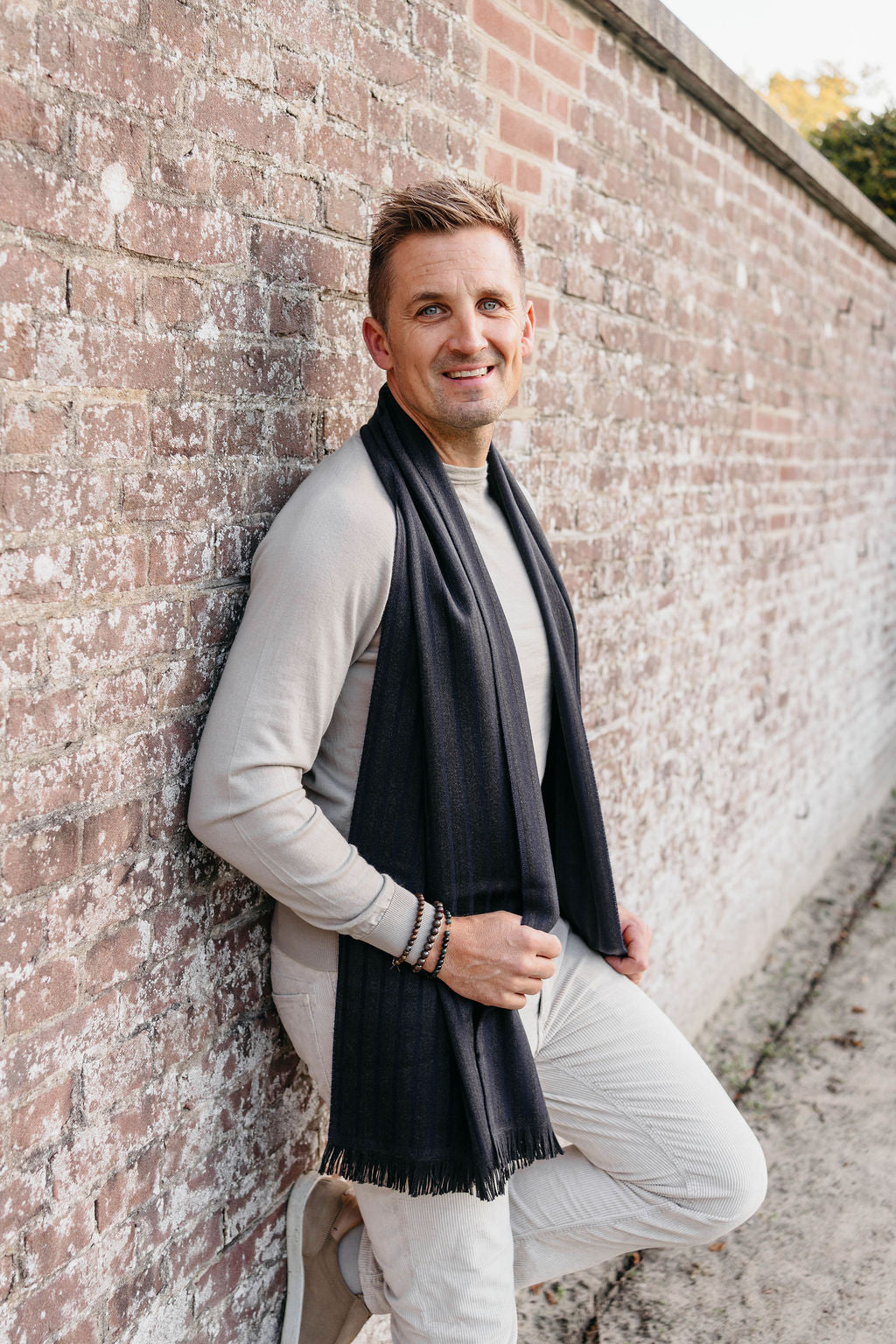 Sjaal Pinzolo | Navy