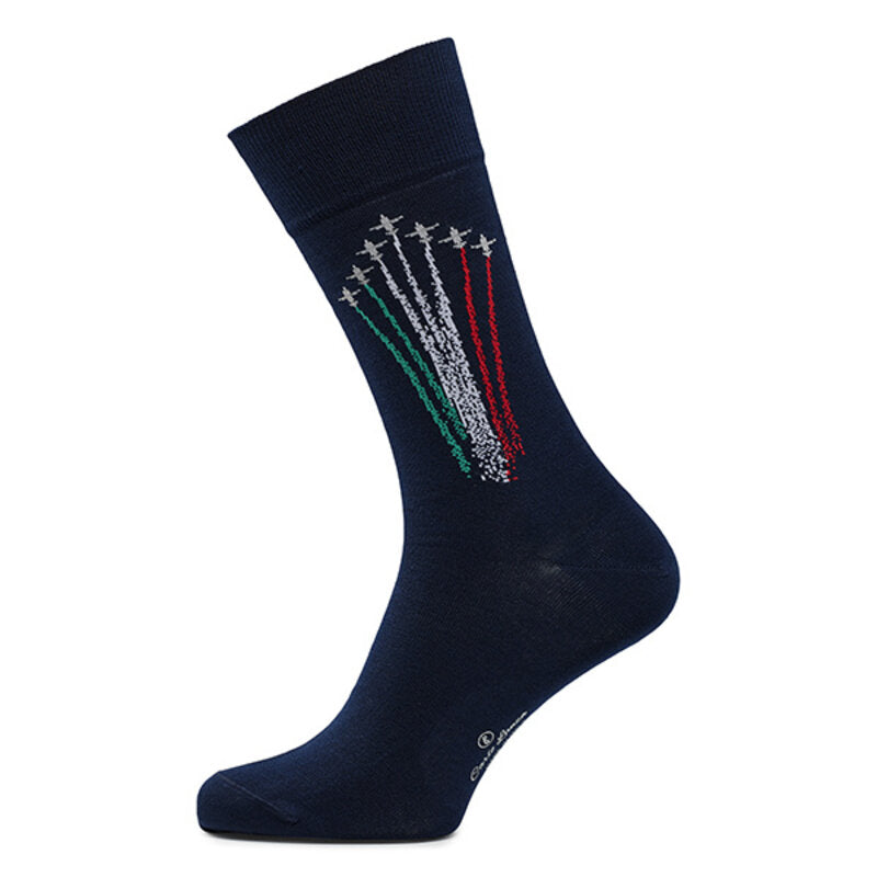 Baumwollsocken für Herren Intrecci | Dunkelblau